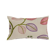Vine Floral Lumbar Pillow Cover