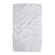 Simple Waves Kitchen Tea Towel
