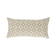 Macadamia Diamonds Lumbar Pillow Cover