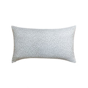 Dove Gray Leopard Pillow Cover Lumbar
