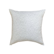 Dove Gray Leopard Pillow Cover Square