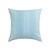 Sterling Blue Maribel Stripe Pillow Cover Square