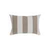 Tan Stripe Multipurpose Lumbar Pillow Cover