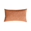 Orange Retro Tweed Pillow Cover Lumbar