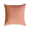 Orange Retro Tweed Pillow Cover Square