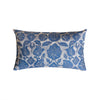 Blue Vintage Floral Pillow Cover Lumbar