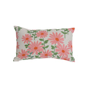Endless Daisies Floral Lumbar Pillow Cover